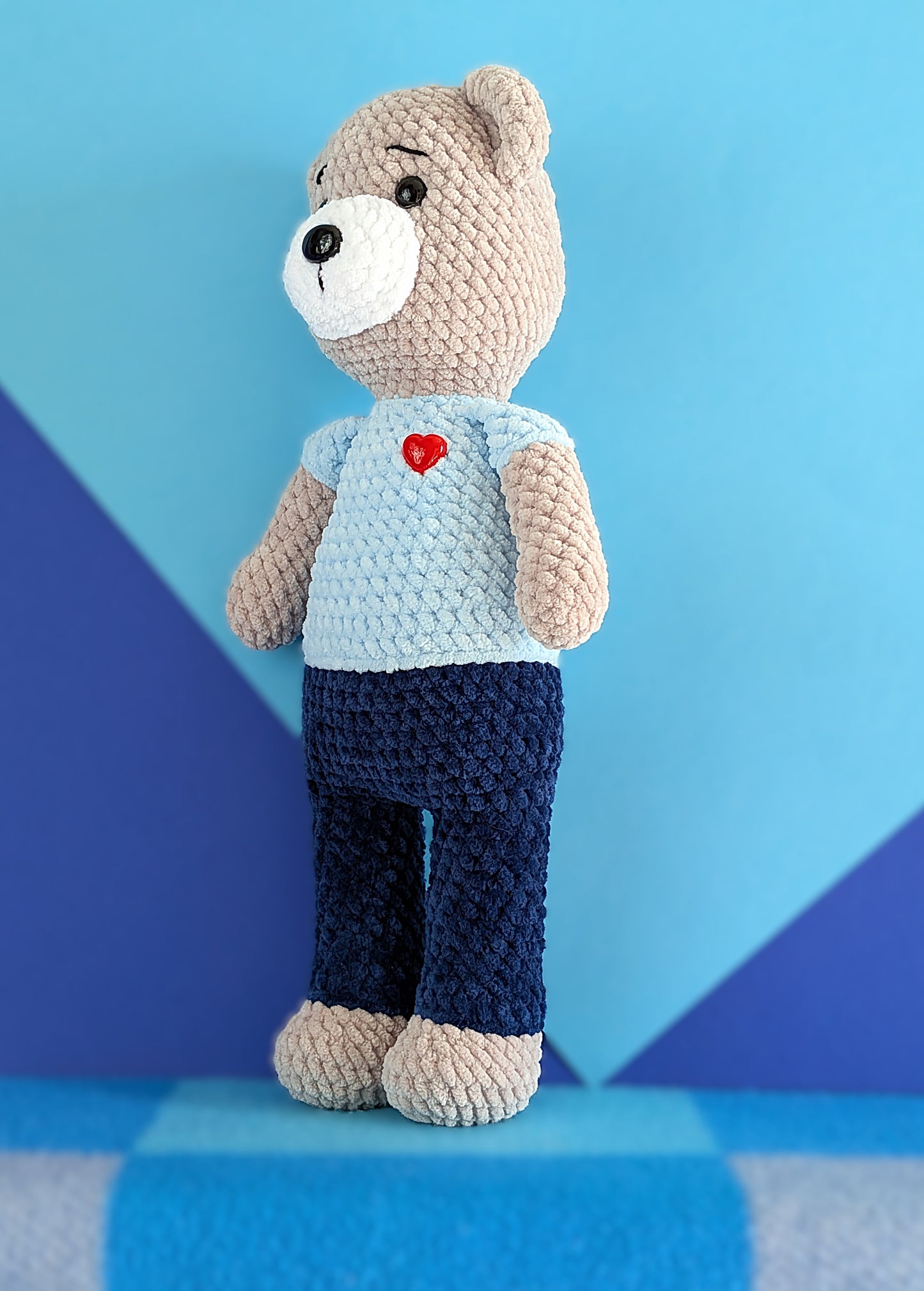 Boy and Girl Bear