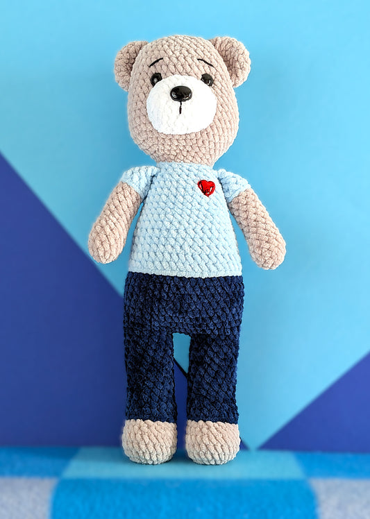 Boy and Girl Bear